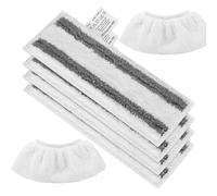 Xanewza 4 salviettine riutilizzabili per pulitore a vapore Kärcher Easyfix SC2 SC3 SC4 SC5 panni e 2 coppe in microfibra Ugello a mano per Kärcher Easyfix SC Serie