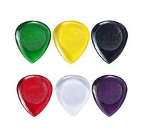 XANHOY 6 plettri per chitarra acustica elettrica e basso, a forma di goccia d'acqua