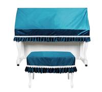 XANHOY Copertura completa per pianoforte a 88 tasti, morbida, lavabile, copertura protettiva