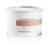 Xanitalia Cera depilatoria liposolubile Titanio rosa – Vaso 400 ml