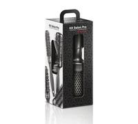 Xanitalia Salon Pro Kit 4 Spazzole Termiche Professionali in Ceramica Tourmaline