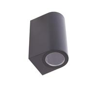 Xanlite - APPLIQUE FILARE 230 V NERO & VETRO FUMATO
