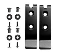 Xanorrg 2 Set Set Guaina A Clip In Battuta Posteriore Resistente In Acciaio Inossidabile Coltello Da Da