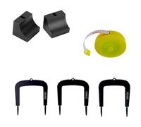 Xanorrg 3 Golfs Mettendo Cancelli Principianti Putt Trainer Swing Putter Dimensioni Diversa Gates Strumento Allenamento Golfs Facile da Usare Lo Strumento Allenamento del Golf per E