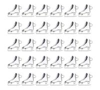 Xanorrg 30 Pattinaggio Ghiaccio Distintivo Componenti in Lega Vintage Pattini Ghiacciai per Orecchino Crafting