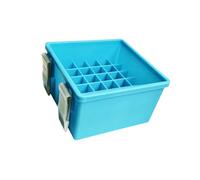 Xanorrg 36 Griglie Pesca Esche per Esche Organizzatori Pesciolini Punteggiature Calamari Contenitore Duro Lento Web Foote Cassette Foderatenate Foderate