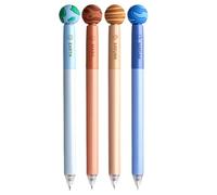 Xanorrg 4 Cartone Animato A Cancellazione Gel A Cancellazione Da 0,5 Mm Inchiostri In Gel Inchiostri Secco Rapido Per La Scrittura Nota Che Prendono Journaling Rotante