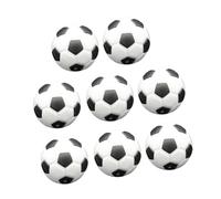 Xanorrg 8 Foosballs Table Balls Official Tabletop Game Small Football Soccer Accessori per Calcio Sospimenti Foosballs Sostituzioni