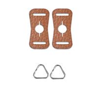 Xanorrg Adattatore Della Cinghia Della Fotocamera In Acciaio Inossidabile Con Cuscinetto In Pelle Per Accessori Cintura In Pelle Rapida Installazione Protettiva Protezione DSLR