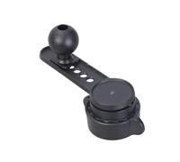 Xanorrg Asta Estensione del Giunto A Testa A da 17 Mm per Portafamera Cruscotto Auto Regolabile E Estensione Montaggio Magnetico Adattatore Supporto Treppiede