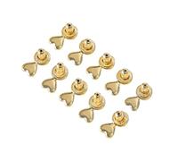 Xanorrg Auricolari A Cuore alla Colorfast Copper Construction Gentle On Ears Multi Scopo Gioielli Rappocchi Tappeti per Orecchie Rame