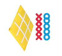 Xanorrg Bastolo da Tavolo Tictactoe in Tessuto Non Tessuto con Molteplici Variazioni del Giocattolo Educativo per Bambini Risoluzione dei Problemi Strategia Logica per Bambini