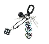 Xanorrg Bows Keechchains For Girls Adorabile Accessori Per Portachiavi Auto Chiave Borse Donne Davari Le Date Del Cuore Bows Bow Charms