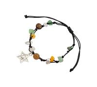 Xanorrg Bracciale in Perline Bohémien Multistrato con Tecniche Tessitura A Stella A Spirale Tossicole Pietra Naturale Unisex Dono Gioielli Un Braccialetto