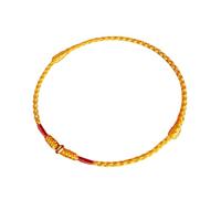 Xanorrg Bracciale Rosso alla Braccialetto Intrecciato A Mano Bracciale Regolabile Accessori per Polso da Polso Buona Fortuna per Le Sorelle Usura Quotidiane Regalo
