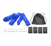 Xanorrg Confini dei da Beach Volley Kit Linee per I Indicatore Fettuccia I Bordo della Spiaggia Facile da Usare Confini Pallavolo All'aperto