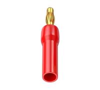 Xanorrg Coppers 24k Oro Placcato da 4 Mm L A Forma Banane Connettori Design Angolato Giusto per Altoparlanti Ricevitori L Tipo Dotto Connettori