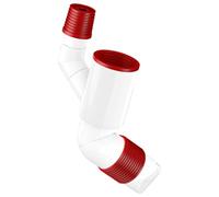 Xanorrg Direzione Regolabile Multifunzionale Drening Accoppiatore per Migliorare La Roccia per La Casa Materiali Silicone ABS Robusti Triple Valvole Acqua