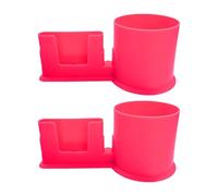 Xanorrg Durabilità Canoe in Plastica Bevanda Morso E Phone Mobile Tazza Paddles Bordo per Montaggio Barche Pagaie La Tazza Kayaks Esterni Supporto Telefoni