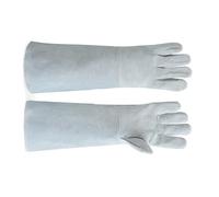 Xanorrg Guanti Da Saldatore Lunghi Multiuso Con Isolamento Termico Superiore Foderati Morbidi Polso In Tela Rinforzata Per Guanti Polsini In Tela Sicurezza Sul Posto Lavoro