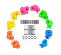 Xanorrg Impugnature per Arrampicata All'aperto E Coperto Prese Arrampicata Roccia Bambini Sicurezza Arrampicate Pareti Grip Sviluppare Superare Le Difficoltà Solide