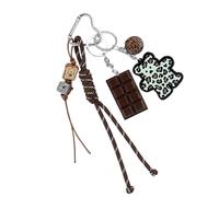 Xanorrg Keechchain A Corda Intrecciata Porta Cioccolato Con Cioccolato Borse A Sospensione Accessori Per Per Lo Zaino Con Zaino In Borse