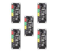 Xanorrg Modulo Conversione Elettricità con Uscita Multicanale Modulo Programmabile da 12V A 3 3V 5V 12V per Accessori Elettronici Adattatore Discendente