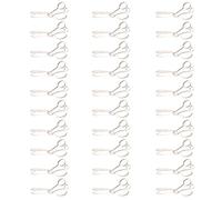 Xanorrg Pacchetto 30 Eleganti Stili Antichi Finiti in Argento Strumenti Cucito Pendenti per La Realizzazione Gioielli Unici E Accessori per Cuci