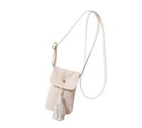 Xanorrg Piccola Borsa A Tracolla Multiuso Per Donne Elegante Vacanza In Spiaggia Paglie Paglia Paglie Purna Crossbody Borsa