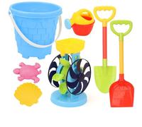 Xanorrg Play Beach Giocattolo per Bambini 3-8 Anni da Esterno Stampo Set for Boy Girl Seasides Garden Playset Sea Animal Stampo