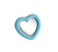 Xanorrg Porta del Telefono Design d'Amore Regolabile con Build in Vetro Stili per Piccoli Cuore Espandibile Un Facile Accessorio Telefoni Tascabile Trucco Tocco