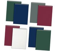 Xanorrg Set 6 Quaderni A Griglia Con 70 Fogli Giornale A Griglia Con Rilegatura A Doppia Bobina Per Scrivere Carta Da Lettere Liscia Nel Diario