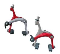 Xanorrg Set Freni Per Biciclette Da 1 Paio In Lega Alluminio A Forma C Con Pinze Scarpe In Gomma Set Pinze Freno A C Parte Riparazione