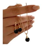 Xanorrg Set Gioielli A Sospensione Perle/a Sospensione Per Donne Orecchini In Lega Leggera Accessori Per Lavoro O Eventi In Lega Leggera Set