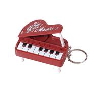 Xanorrg Small Desktop Piano Keychain Music Game Machine Colorful Bag Children Educational Toy Toy Pendant Music Toychain