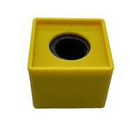 Xanorrg Stand Base A Microfono Quadrato Ingegneria ABS in Plastica Drop Slot Ergonomico per La Registrazione del Supporto Microfono ABS Mic