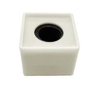 Xanorrg Stand Base A Microfono Quadrato Ingegneria ABS in Plastica Drop Slot Ergonomico per La Registrazione del Supporto Microfono ABS Mic