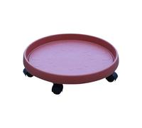 Xanorrg Supporto per Piante con Ruote Rotolanti Pentole Floreali Fioriere Caddies Rastrellino per Piantatrice Pesante Vaso Fiori Impermeabili