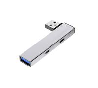 Xanorrg USB3.0 Hubs Splitter USB Adattatore Hubs 2tyPE con Trasferimento Dati velocità per Finestra Adattatore per Hub Androids