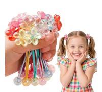Xanthelle Elastici per Capelli Bambine, 14 Pezzi Colorati Ornamenti per Capelli per Bambini, Elastici per Capelli e Fascia per Capelli Bambine, Legami per Capelli con Perline & Palline