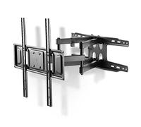 Xantron® ECO-DFM400 Supporto TV girevole & inclinabile/Braccio TV 32-75 pollici/Staffa TV piatto con doppio braccio girevole/distanza ridotta dalla parete - incl. materiale di montaggio