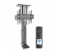 Xantron® PREMIUM-600HE TV Lift elettrico con telecomando fino a 65 pollici/TV Lift per l'installazione di mobili/VESA 200 x 200 - 600 x 400 / compatibile con Amazon Alexa & Google Home