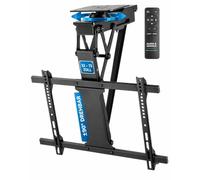 Xantron Supporto TV Soffitto Elettrico Girevole 32-75 Pollici | Telecomando e comando vocale, snodo Roto ideale per mansarde, VESA fino a 600x400, DEHA-600E-Roto