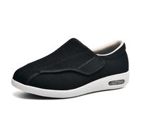 XAOLPLH Scarpe per diabetici extra larghe, comode pantofole da casa per interni ed esterni con supporto plantare, zoccoli per piedi gonfi, calzature per diabetici, scarpe per piedi larghi,49EU