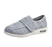 XAOLPLH Scarpe per diabetici extra larghe, comode pantofole da casa per interni ed esterni con supporto plantare, zoccoli per piedi gonfi, calzature per diabetici, scarpe per piedi larghi,40.5EU