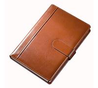 XAoSCd Agenda Con Quaderno In Pu A5 Con Speciale Design A Fibbia, Disponibile Nei Colori Nero E Marrone.,XADCQW70440