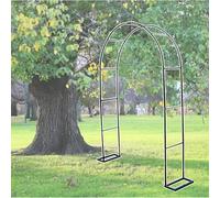 XAoSCd Arco da Giardino per Rampicanti Floreali, Decorazioni per Matrimoni, Arco da Giardino Impermeabile, Diametro del Tubo 20 Mm, Archi di Rose Multifunzione per Giardino,One Color-98 x15.7X 94i