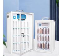 XAoSCd Armadio di archiviazione per telefono cellulare con ricarica USB, stazione di ricarica, armadietto ricaricabile per cellulare, ideale per studenti, dipendenti e turisti, 48 slot