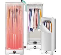 XAoSCd Macchina da Stiro Automatica Macchina da Stiro Automatica, Macchine per Stiratura Ad Asciugatrice, Vapore Ad Asciugatura Rapida, Portatile, Domestico