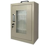 XAoSCd Montato a parete,Blocco Box Telefono,Ufficio,Supporto mobile, Stoccaggio del telefono,Rack di stoccaggio organizzatore multifunzione,Metallico-40Slots